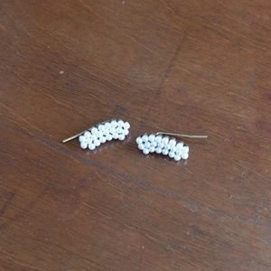 BaubleBar Jewelry - SUGARFIX by BaubleBar Pearl Ear Crawlers BaubleBar Jewelry - SUGARFIX by BaubleBar Pearl Ear Crawlers